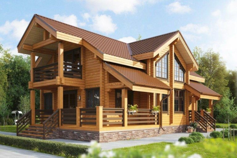 Величие и уют: преимущества дома из бруса