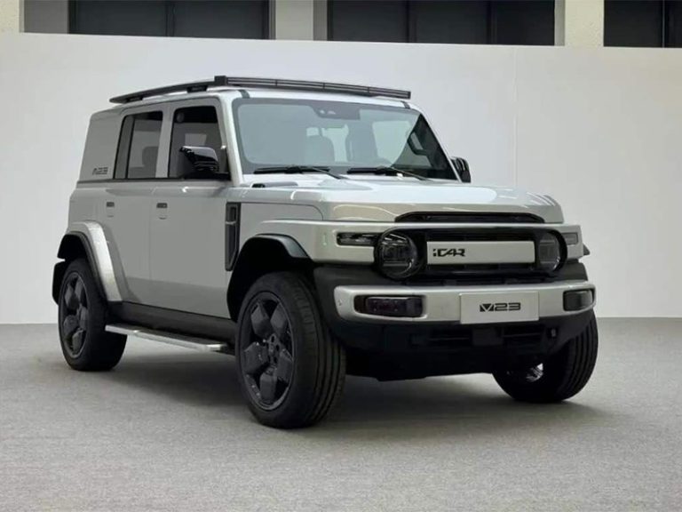 Chery и Xiaomi представили свой первый совместный электромобиль — iCar V23